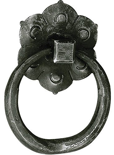 Türklopfer 136 x 102 mm, Schmiedeeisen verzinkt geschwärzt