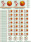 Namensaufkleber Kinder Schule Basketball - 69 Sticker - A4-Bogen - Namensetiketten selbstklebend - Aufkleber selbst gestalten - Kindergarten, KITA, Brotdose, Bücher, Federmappe, personalisiert