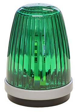 Schartec Lampada di segnalazione 24 V e 230 V verde luce di segnale porta del garage operatore porte motore