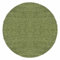 Teppium Moderner Hochflor Teppich Wohnzimmer 80 cm Rund Grün - Shaggy Flauschiger Teppich, Extra Weich, Pflegeleicht und Einfarbig - für Schlafzimmer, Küche und Esszimmer