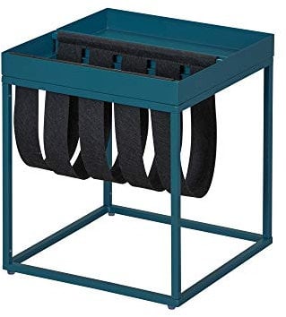 PKline Cute Couchtisch schwarz Petrol Wohnzimmer Beistelltisch Tisch Wohnzimmertisch