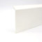 MadeInNature Surplinthe de rénovation en PVC, Plinthe à recouvrement blanche ou grise haute qualité de MadeInNature hauteur 11.4 cm, Longueur au choix (8 ML, Blanc)