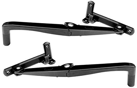 high sierra exotics Hebel Palamara – 1 Paar verstellbare Fensterklemmen zum Öffnen, Schließen und Verriegeln von Jalousien, Dunkelheit, Fensterläden, Fensterläden, Eifersucht. Patentiertes Produkt,