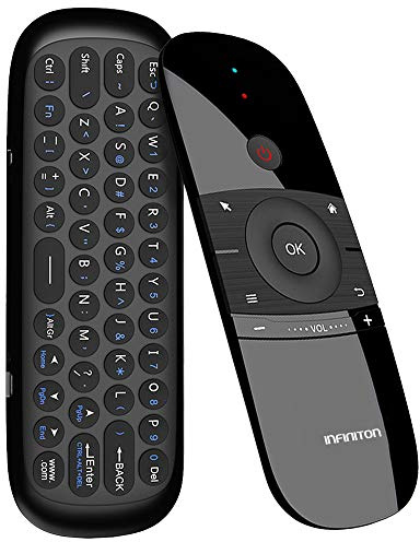 Mando inalámbrico con Teclado INFINITON RC-A9 - Especial Smart TV, AirMouse