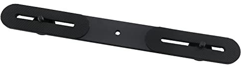 1/4Inch Dual Camera Mount Flash Bracket ZCZQC 27cm/10.6 inch Dual Camera Mount Flash Extension Bar with 2PCS 1/4 Screws for DSLR Camera LED Light Flash Light Microphone