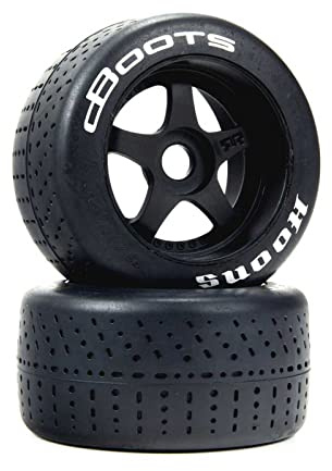 ARRMA dBoots Hoons 53/100 2.9 Tyre Set Silver 5-Spoke (2)