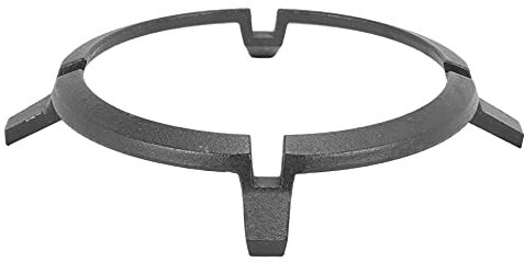 Soporte de Wok negro de hierro fundido Wok soporte Rack para quemadores de gas, cocinas, utensilios de cocina, accesorios de herramientas