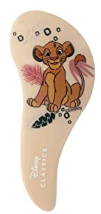 DISNEY STITCH – Mini-Entwirrbürste S – Spaß beim Entwirren ohne Ziepen – Extra-weiche Anti-Knoten-Pins – Rutschfester S-Griff – Taschenformat – Buntes Design – Offizielles Disney-Produkt