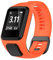 CZhkg Bracelet de Montre pour TomTom 4/TomTom Étincelle Strap,Silicone Strap Bracelets Armband Strap Bande avec Fermoir pour Tomtom Runner 2/Runner 3/Golfeur 2/Runner 3 Cardio Watch (orange)