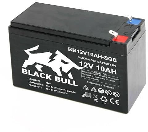 Blackbull Batterie au plomb 12 V 10 Ah 9,5 Ah 8,5 Ah 8,5 Ah