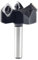 Akylin Surfacing Router Bit 1/4 Shank - 1-1/2 Cut Dia, 3 Wing, CNC Spoilboard Surfacing Router Bit, 10.5x10.5x1.5x2mmx45°Insert Carbide, for Wood Slab Flattening & Rabbeting Flycutter