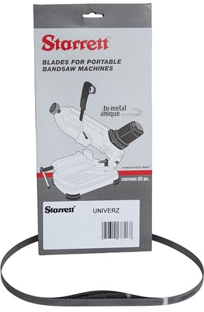 Starrett Univerz Portable Cordless Bandsaw Blades 733 x 13 x 0.35mm - 14tpi - Pack of 3