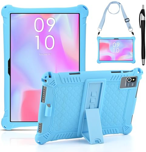 KATUMO Funda 10.1 Pulgadas Universal Silicona para JUSYEA 2024 Newest Tablet 10 Pulgadas/Oangcc 2024 Newest Tablet 10 Pulgadas/DOOGEE U10 / T10 Pro / U10 / U9 / Blackview 10 Pulgadas Tab80