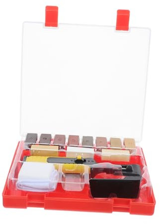 DIYEAH Wood Boden Reparaturset Für Kratzer Und Risse Wachskit Für Laminat Und Holzfußböden Vielseitiges Reparaturset Für Zuhause Büro Und Gewerbe Langlebige Ausbesserung Ohne Aufwand