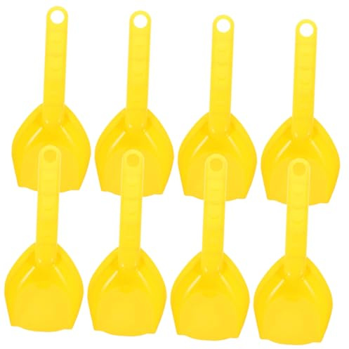 Gatuida 8 Pièces Pelles de Plage Plastique Légères Solides pour Garçon Fille Jouets de Sable Créatifs pour Jeux Eau Extérieur Outils de Jeu Faciles à Transporter
