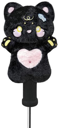 RLOMUTE Schlägerkopfhüllen Golf Headcover schlägerhauben Golf putterhaube Driver lustiges Geschenk für Frauen männer Golfer golfschläger-holzkopfhauben für Driver/Fairway/hybrid/(1.F.H)