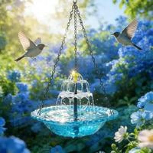 Fontaine Solaire pour Bain d'Oiseaux Fontaine pour bain d'oiseaux colibris