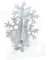 Pluto Thermometer Schneeflocke