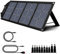 powkey 100W 18V Panel Solar Portátil, con Tipo C, USB C, 2 * QC3.0, salida de DC, Tecnología TIR-C, Paralelo y Plegable, para la mayoría de Generación Solar, Camping, Móviles y Portátiles