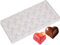 DUBENS - Stampo per cioccolatini in policarbonato, tartufo, caramelle, caramelle, caramelle, a forma di cuore, per alimenti, in policarbonato senza BPA
