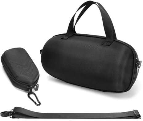 Fiorky Eva-Hartschalen-Reiseetui for JB-L Xtreme 4, wasserdichte Tragetasche, stoßfeste tragbare Aufbewahrungshülle, Kratzfeste Schutzhülle Schultergurt, kabelloser Lautsprecher (nur Hüll