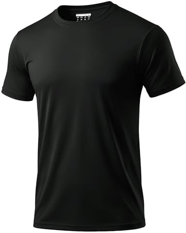 MAGCOMSEN Herren UV-Schutz Sportshirt UPF 50+ Schnelltrocknend Atmungsaktiv Rashguard T-Shirt