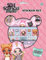 NA!NA!NA! 620148 Surprise Stickerset - Pegatinas brillantes con motivos de las lindas NaNaNa Girls en 3 hojas de pegatinas