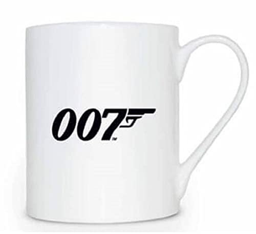 James Bond - Kaffeebecher, 007, Porzellan (Einheitsgröße) (Weiß)