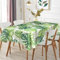 MERCURY TEXTIL- Mantel Antimanchas Rectangular, Hule Mesa, Resistente, Lavable, Impermeable. Ideal para Interiores y Exteriores. (Hawaianas, 140x140cm)