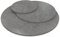 AUPROTEC Tischplatte 19mm rund Ø 800 mm Atlantic Stone Graphite Holzplatte melaminharzbeschichtet Spanplatte mit Umleimer ABS Kante Auswahl: 80 cm