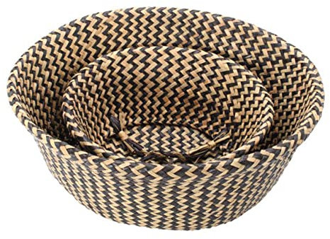 Zerodeko Pflanzenkorb Aus Seegras Alte Vase Rattanvase Kaktus-töpfe Handvase Vasen Zur Dekoration Rattan-pflanzenkorb Dekorative Blumentöpfe Geflochtener Bauchkorb Seetang Aufbewahrungskorb