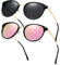 Cleoxyge Polarisierte Sonnenbrille Damen-Herren,Vintage Elegant Metallrahmen UV400-Schutz Outdoor Für Angeln Fahren Reisebrille Mode Sonnenbrille (2 Pack (Polarisierte)：Grau+Rosa)