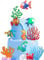 11 Stk Meerestier Tortendeko,Cake Topper Geburtstag,Sea Birthday Cake Cupcake Topper,Tortendeko Geburtstag,Meerestier Kuchen Topper,für Unter dem Meer Themen Babydusche Party Dekor