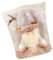 SANRLO Stuhlhussen mit Schneemann-Rentier-Weihnachtsmannmütze, weicher Flanell, Stuhlhussen für Weihnachten, Esszimmer, Verzierung