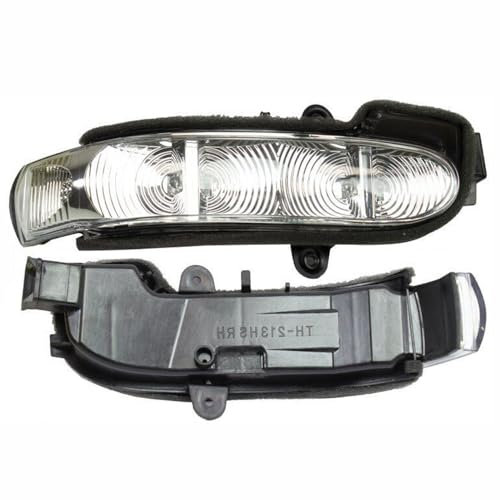 Links Rechts Außenspiegel Blinker für Mercedes-Benz W203 C-Class, Blinkerersatz, Inkl. Glühlampengläser, 2038200121 2038201521,right-2001-2004