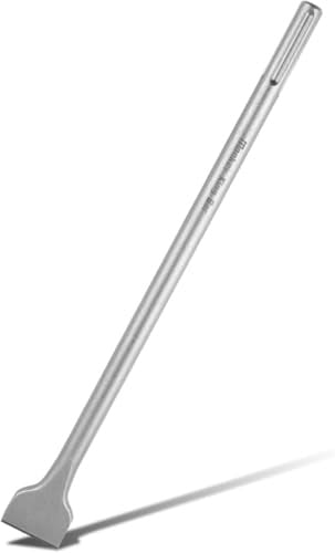 Monkey King Bar SDS MAX Wide Chisel 50x600MM,Carbon Steel, for Rotary Hammer Drill, Demolition Hammer,Used for conecrete,Bricks,Masonry,Granite,Compatible
