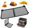 Grille Anti Eclaboussure, Grille Anti Projection Compatible avec Ninja 10,4 L AF500EU, Réutilisable Silicone Anti Eclaboussure pour Prévient Eclaboussures Graisse Protection Air Fryer (pliable)