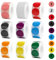 4500 Stück/9 Rollen Bunte Klebepunkte Bunt, 25mm Bunte Punkte Aufkleber Runde Aufkleber Punkte Farbig, Markierungspunkte Selbstklebende Sticker Rund Etiketten Klebeetiketten für DIY Büro Markieren