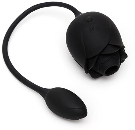 Fifty Shades of Grey - Blushing Rose Saug- und G-Punkt-Vibrator - Schwarz