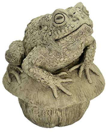 Ardie the Toad-Garden Ornament-Frog-Sculpture Stone Statue-Gift-Wildlife