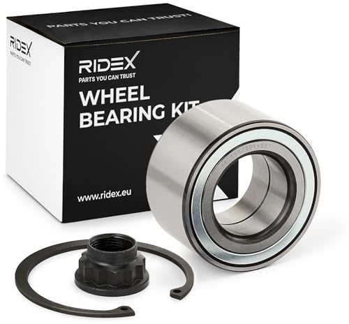 RIDEX 654W0436 Radlagersatz pro 1 Rad Vorne Kompatibel mit TOYOTA AURIS NRE15, ZZE15, ADE15, ZRE15, NDE15 90363A0001 9008036193 90363C0002