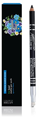 I colori Bio Kajal Negro 1,18 g (Negro)
