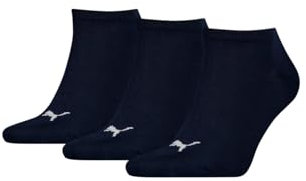 PUMA 15 Paar Sneaker Invisible Socken Gr. 35-49 Unisex für Damen Herren Füßlinge, Farbe:321 - navy, Socken & Strümpfe:39-42