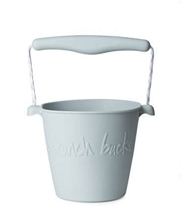 Scrunch Sand- und Wassereimer, Enteneiblau, 110012