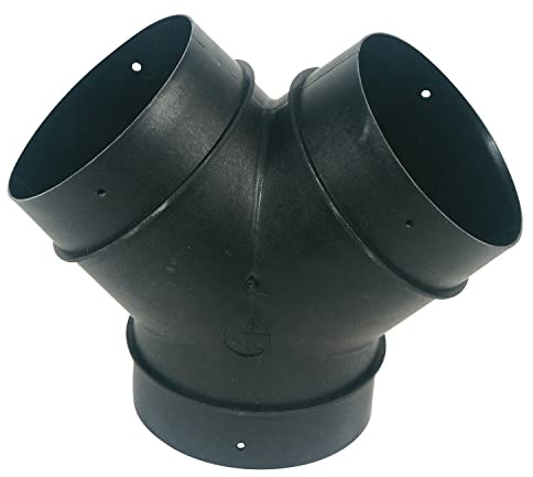 Truma Y Connector Black 65/72 mm