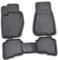 Element Passgenaue Premium Antirutsch Gummi Fußmatten - Jeep Grand Cherokee, schwarz