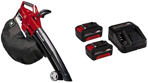 Einhell Soplador de Hojas Power X-Change GE-CL 36 Li E Solo 36 V + Starter Kit (1 Cargador Individual y 2X 3,0Ah Baterias)
