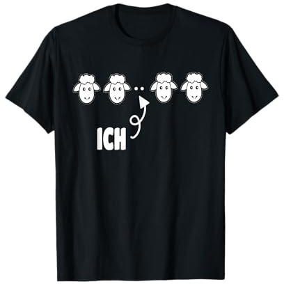 Schwarzes Schafe der Familie Lustiges Design Geschenkidee T-Shirt