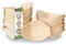 GREENBOX Ciotola in legno di pino 8cm , stoviglie monouso biologiche, sostenibili e compostabili,ciotola per snack per fingerfood currywurst patatine fritte,sushi, ciotola da portata per piatti freddi