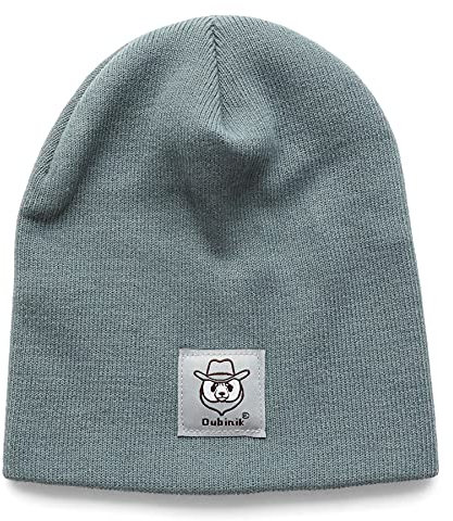 Dubinik® Daily Slouchy Cuffed Beanie Acryl Strickmütze Winter Outdoor Weiche warme leichte Schädelkappen